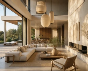 Creating Japandi Style in a Large Dubai Villa
