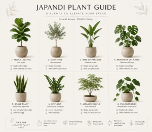 Plant Selection for Japandi Spaces