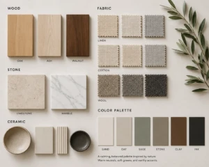 The Japandi Palette: Creating Serene Harmony Through Color and Material