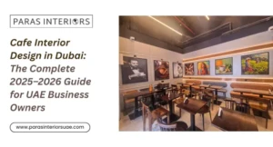 Cafe Interior Design in Dubai The Complete 2025–2026 Guide for UAE Business Owners