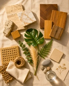 Essential Materials and Elements for Biophilic Interior Design in Dubai