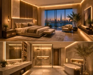 Master Bedroom and Bathroom