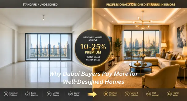 Why Dubai Buyers Pay More for Well-Designed Homes