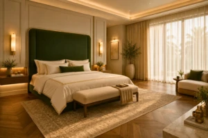 Abu Dhabi Villa — Master Bedroom