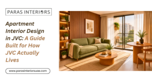 Apartment Interior Design in JVC: A Guide Built for How JVC Actually Lives