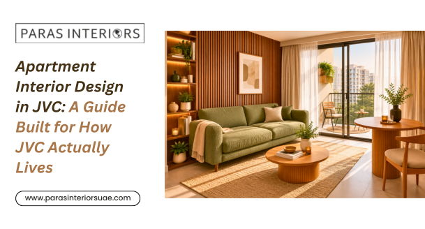 Apartment Interior Design in JVC: A Guide Built for How JVC Actually Lives