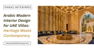 Arabic Modern Interior Design for UAE Villas Heritage Meets Contemporary