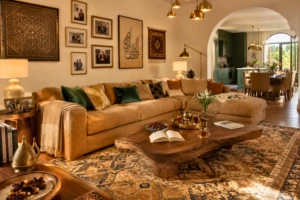 Family Living Areas Relaxed Comfort with Cultural Continuity