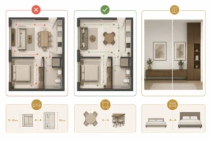 Furnishing a JVC Studio or One Bedroom Without It Feeling Cramped
