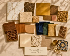 Material Palette Crafting Luxury with Cultural Resonance