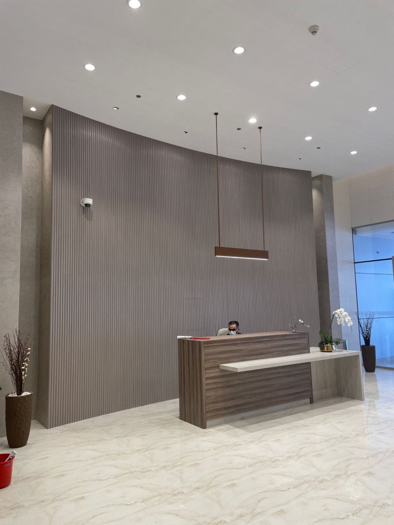 office reception interior design