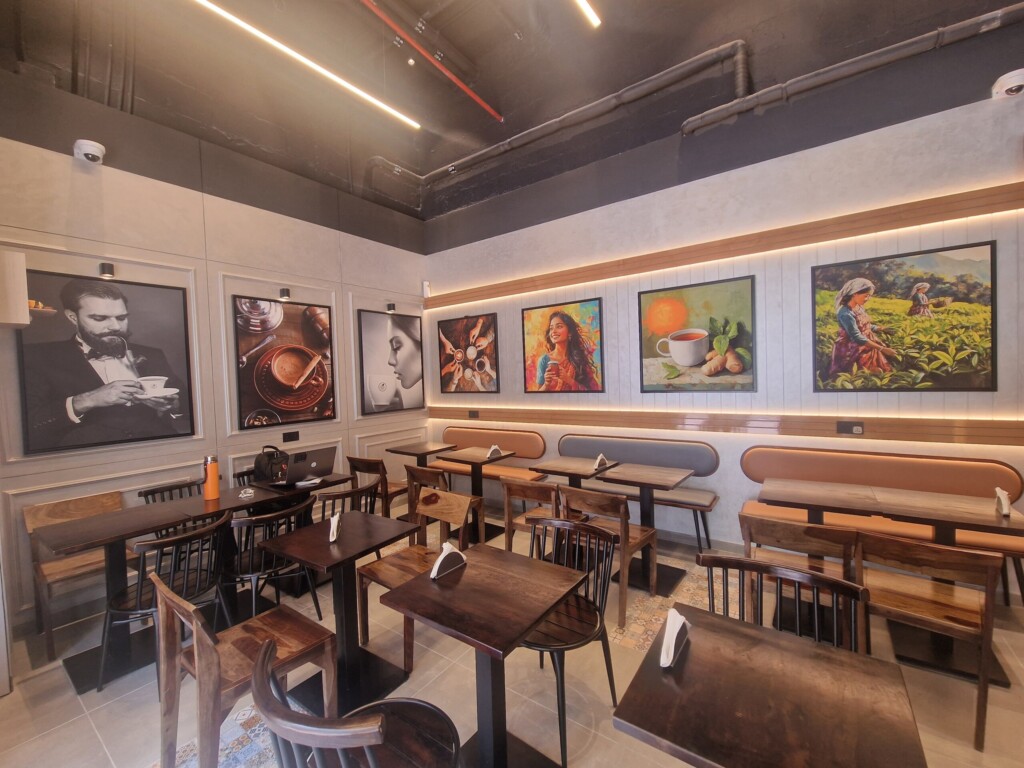 Tea Post cafe lounge seating area, Al Barsha Dubai Tea Post cafe lounge seating area, Al Barsha Dubai