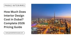 How Much Does Interior Design Cost in Dubai Complete 2026 Pricing Guide