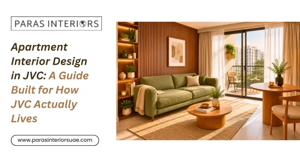 Apartment Interior Design in JVC: A Guide Built for How JVC Actually Lives