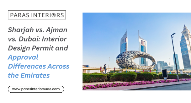 Sharjah vs. Ajman vs. Dubai Interior Design Permit and Approval Differences Across the Emirates