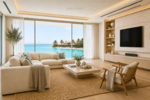Contemporary coastal style