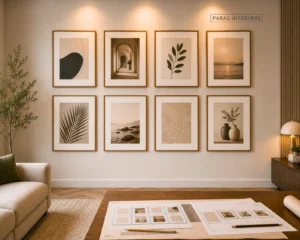 Creating a Contemporary Gallery Wall