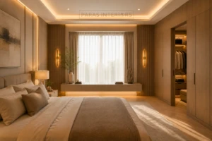 The Bed Wall and Wardrobe Entry Relationship