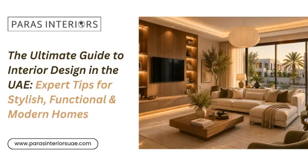 The Ultimate Guide to Interior Design in the UAE Expert Tips for Stylish, Functional & Modern Homes