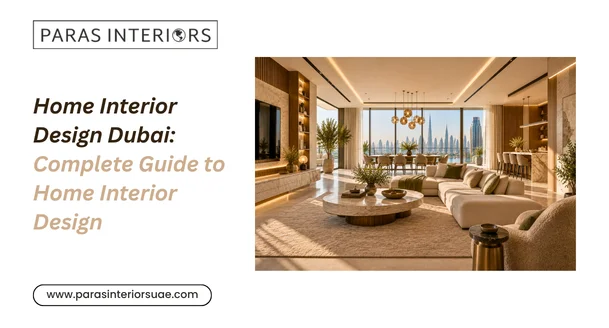Luxury contemporary home interior designed for a Dubai residence.